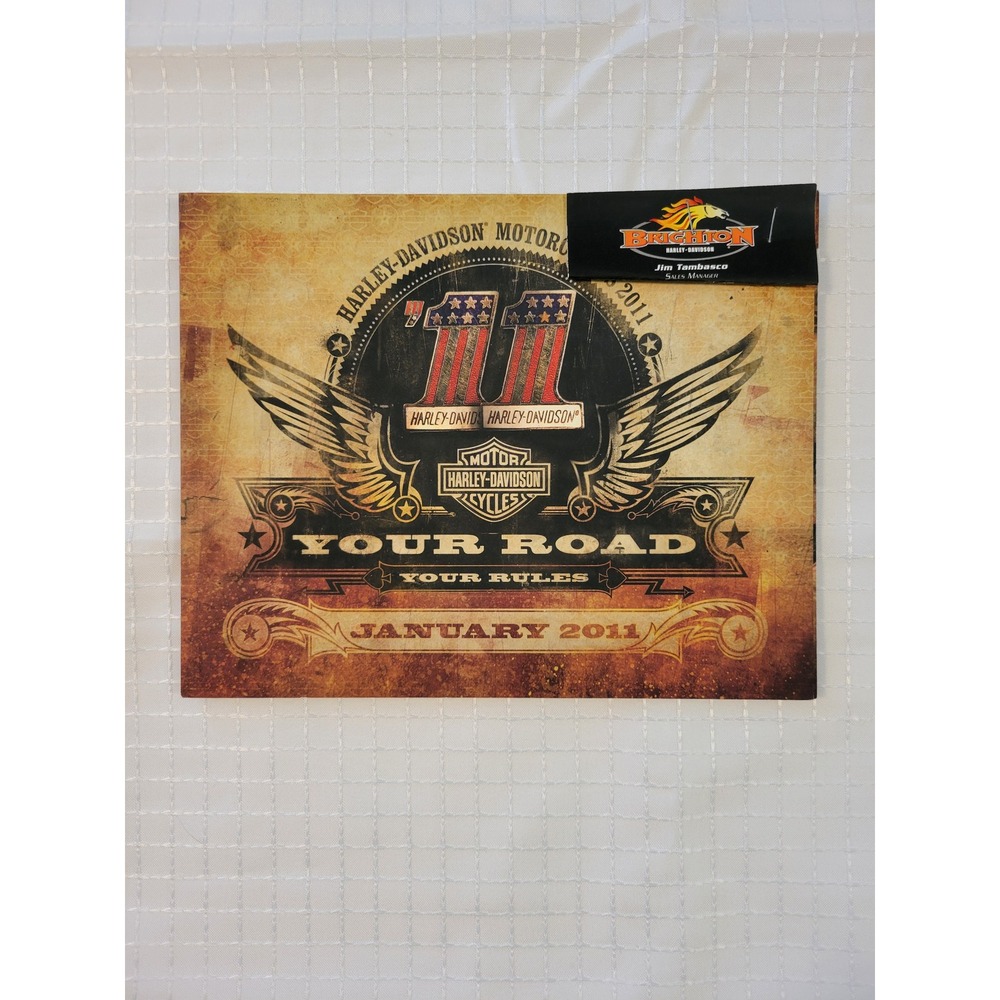 Harley-Davidson‎ 2011 Motorcycles Catalog Your Road Your Rules January 2011